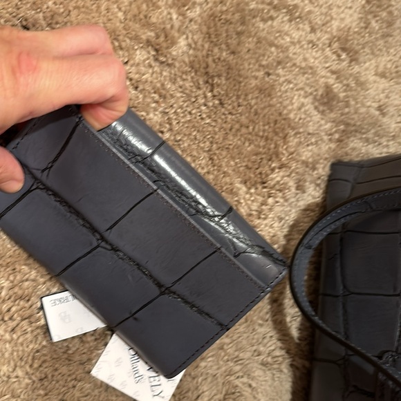 NWT DOONEY & BOURKE Tote, shoulder bag, satchel handbag, wallet, set steel blue - Picture 11 of 16